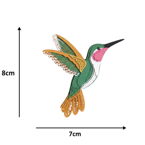 Paper Decorative Accessories Bird Theme Handmade Papercraft Handmade Greeting <b>Card</b> Paper Art Viet for Celebrate - Product Image 2