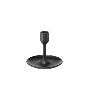 Support à bougie en aluminium moulé, best-seller, pour la décoration intérieure, finition noir mat, qualité supérieure, fait main, personnalisable, vente en gros - Product Image 1