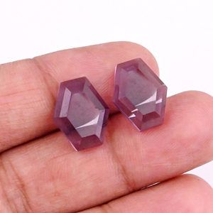<b>Top</b> Quality Amethyst Quartz Hexagon Shape Step Cut High Polish 10x16mm Loose Gemstone Cabochon Jewelry Making Pendant <b>Earring</b> - Product Image 5