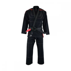 High Durability Bjj Gi Uniform Pearl Weave Cotton Jacket Reinforced Ripstop Trousers Breathable Martial <b>Arts</b> Clothing - Product Image 2