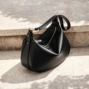 Bolso Bandolera de Cuero Vacuno Genuino de Alta Calidad para Mujer, Correa Ajustable, Bolsillos de Gran Capacidad, Logotipo Personalizado OEM 2026 - Product Image 4