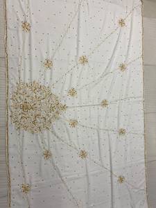 Hijab en Chiffon pour Femmes Musulmanes, Broderie de Pierres, Motif Floral Uni, Écharpe Quotidienne d'Hiver, 20 Couleurs, Haute Qualité, Respirant - Product Image 3