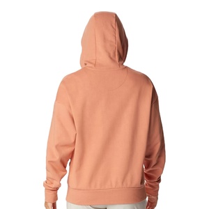 Nueva llegada sudaderas con capucha para mujer Drop Shoulder Heavyweight 100% algodón logotipo personalizado pulóver sudaderas con capucha para mujer - Product Image 3