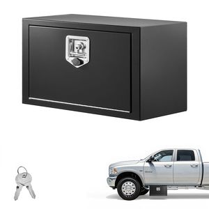 Cassetta Portautensili Sottoscocca per Camion 24 X 12 X 14 Pollici, in Acciaio Resistente, Impermeabile, con Serratura e Chiavi, Accessorio per Controllo Carico - Product Image 1