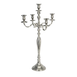 Candelabro de latón antiguo y moderno, candelabro de Metal hecho a mano para decoración del hogar y bodas, forma cónica - Product Image 5