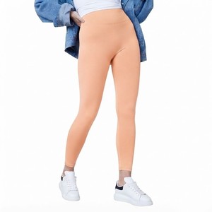 Legging de course taille haute invisible en tricot écologique pour femme, effet push-up fessier, idéal pour le Pilates et le yoga, ultra-extensible - Product Image 4