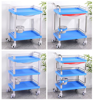 Chariot de rangement multifonction de luxe en ABS de haute qualité pour salon de coiffure/scanneur dentaire médical/support pour scanner oral hôpital 2/3