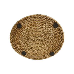 ตะกร้าหวายสานสำหรับตกแต่งบ้านโซลูชันการจัดเก็บที่หรูหรา - Product Image 4