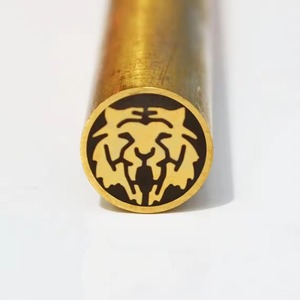 Rivets décoratifs en laiton et cuivre à motif mosaïque pour manches de couteaux, accessoires de quincaillerie personnalisés pour la fabrication de couteaux - Product Image 2