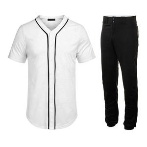 Wholesale Top Quality Customized Design Custom logo Baseball Uniform OEM Service Training Wear Baseball Uniform - Product Image 3