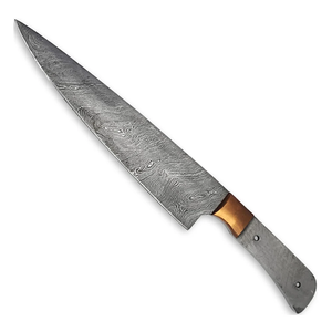 Couteau de Chef Professionnel en Acier Damas Fait Main LEGACY BLADES, Manche Vierge, Couteau de Cuisine Personnalisé, Fabricant OEM - Product Image 2