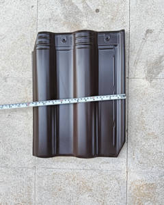 Tejas de Cerámica Curvadas Esmaltadas de Alta Calidad y Coloridas para Villas - Product Image 4