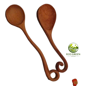 Eco Wooden Musical Note Spoon Handmade for Creative Home Decor DIY <b>Craft</b> Gift Wholesale Vietnam Manufacturer - Product Image 5