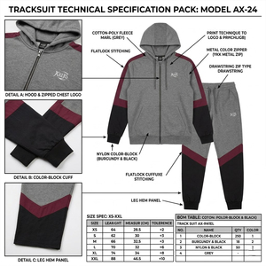 Nueva Llegada: Conjuntos Deportivos de Dos Piezas para Hombre, Casuales, de Color Sólido, Transpirables, Ligeros, 100% Algodón, Precio al por Mayor para Invierno - Product Image 6