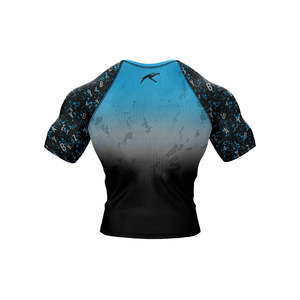 Rashguard OEM ODM Rash Guard Men Sublimation Printed Spandex Bjj Rash Guard Gym Surfing Diving Rashguard Compression Shirts MMA - Product Image 4