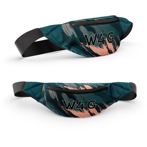 Sac banane unisexe en nylon imperméable de style vintage, forme oreiller, motifs géométriques/animaliers/floraux, durable pour la randonnée et l'usage quotidien - Product Image 3