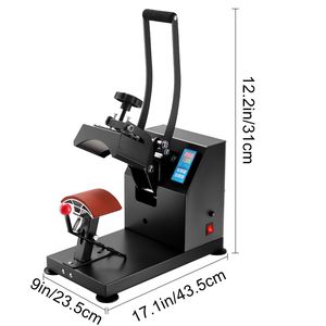 Pressa a Caldo Curva 6x3.75 Pollici con Display LCD Digitale, Telaio in Acciaio Rigido e Design Antiaderente per Cappelli - Product Image 4