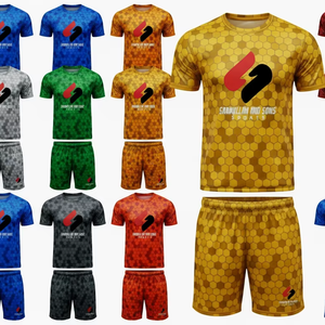 Ensemble T-shirt et short de sport pour homme – Tenue d'entraînement personnalisée, respirante, légère, décontractée pour l'été – Vente en gros - Product Image 6