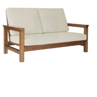Muebles de sofá de sala Muebles indonesios Muebles de interior Listo para vender Sofás de Interior de madera de teca Precios óptimos