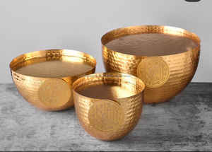 Bol en métal bols à chocolat et à fruits de la dernière conception pour la salle à manger par United Trade World - Product Image 6