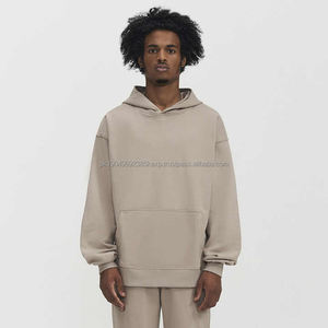 เสื้อฮู้ดดี้เทอร์รี่แบบสั่งทำขายส่งสำหรับผู้ชาย เสื้อฮู้ดดี้โอเวอร์ไซส์ - Product Image 3