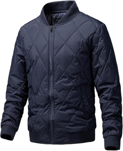 Veste matelassée pour homme de qualité supérieure, tissu respirant et léger, vente en gros, coupe-vent rembourré d'hiver, manches longues - Product Image 2