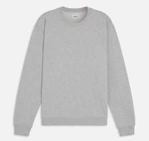 Sweat-shirt à capuche gris chiné personnalisé avec impression numérique, 100 % coton, fermeture éclair, design écologique - Product Image 1