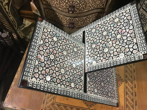 Soporte de Corán islámico con incrustaciones de madreperla moderna hecha a mano para Eid Art Book Stand para regalo de Falak World Export - Product Image 2