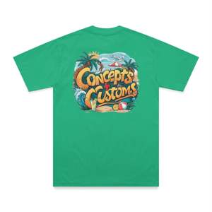 Camiseta de hombre con estampado DTF personalizado, diseño de letras, corte holgado con hombros caídos, ecológica, novedad 2026, venta al por mayor - Product Image 2