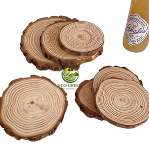 Posavasos de madera para decoración del hogar, madera de Vietnam, hecho a mano, decoración para el hogar, regalo de empresa, decoración y regalo para días festivos - Product Image 6