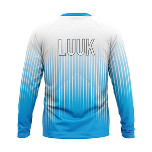 เสื้อรัดกล้ามเนื้อแขนยาวสำหรับผู้ชาย เสื้อกีฬาแบบกำหนดเองสำหรับการฝึกซ้อม MMA ยิม วิ่ง ฟิตเนส โรงงานรับผลิตแบบ OEM ODM - Product Image 5