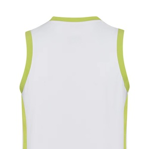 Maillot de basket-ball réversible personnalisable, grande taille, respirant, séchage rapide, coupe ajustée pour homme, sans manches, 100% polyester, vêtements de sport - Product Image 4