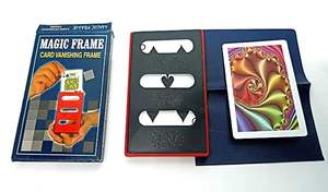 Truco de Magia: Marco Mágico para Cartas, Ilusión de Aparición y Desaparición de Cartas Deluxe - Product Image 2