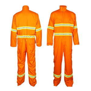 Overol de Trabajo de Alta Visibilidad para Hombre, Certificado CE, Transpirable, Color Beige, Manga Larga, Traje de Seguridad - Product Image 4