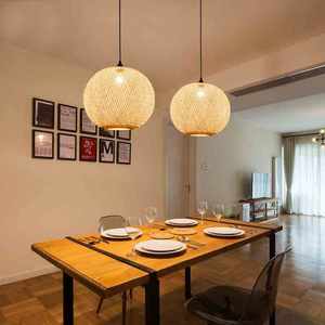 Lampes suspendues décoratives en bambou avec un cadre léger en bambou et une finition naturelle améliorant l'ambiance intérieure - Product Image 3