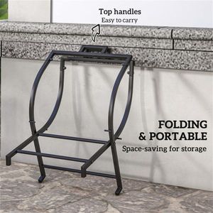 Robusto Porta Legna Resistente: Soluzione per lo Stoccaggio del Legname - Product Image 4