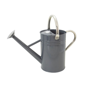 Arrosoir vintage en métal galvanisé grande capacité avec long bec verseur et poignée supérieure pour usage intérieur et extérieur - Product Image 4