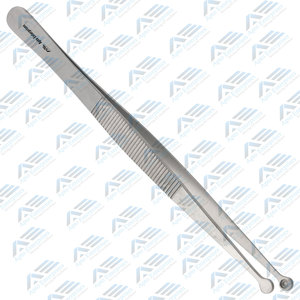 Pinces à tissus 16 cm en acier inoxydable, instrument chirurgical pour la manipulation précise des tissus, outil manuel pour les hôpitaux - Product Image 4