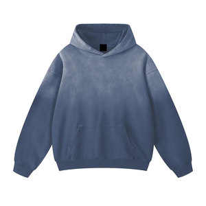 Sweat-shirts personnalisés avec logo effet soleil délavé, sweats-shirts basiques effet soleil délavé de qualité, matière respirante avec toucher confortable et coutures soignées - Product Image 1