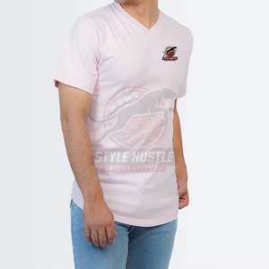เสื้อยืดคอกว้างผู้ชายแบบ OEM ดีไซน์ใหม่ เสื้อยืดคอกว้างผู้ชายราคาดีที่สุด เสื้อยืดคอกว้างผู้ชายลำลองสำหรับผู้ใหญ่ - Product Image 6