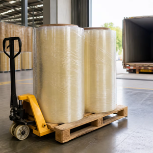 Rollo Jumbo de Cinta BOPP Transparente Adhesiva de Ancho Personalizado para Máquina Cortadora, Suministro Directo de Fábrica a Granel - Product Image 5