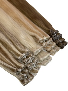 PRODUCTOS DESTACADOS: Extensiones de Cabello Virgen Remy Vietnamita Natural Ondulado, Trama Plana, Doble Trama, Thanh an Hair T20 100g - Product Image 2