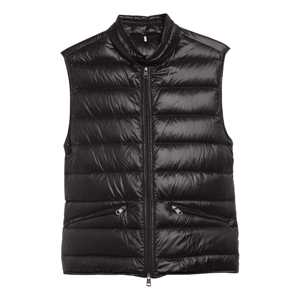 <b>Men's</b> Puffer <b>Vest</b> Ripstop Nylon Packable Water-Resistant Stand Collar Zip Up Fall Winter ODM Low MOQ Custom Puffer <b>Vests</b> - Product Image 2