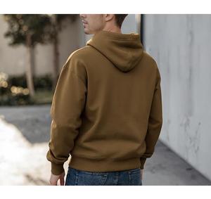 Nueva Colección Sudadera con Capucha para Hombre, 100% Algodón, Forrada, Manga Larga, Cuello Caído, Color Sólido, Cómoda, Tallas Grandes, Personalizable - Product Image 2