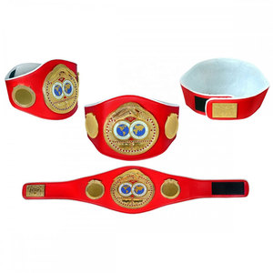 Ceinture de championnat de boxe pour adultes IBO IBF WBA WBC WBO - Cuir de vache, boucle en alliage, design 3D, imperméable, confortable, couleur et logo personnalisés - Product Image 6
