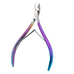 Coupe-ongles professionnels de beauté 5-en-1 en acier inoxydable de haute qualité, personnalisables, outils de coupe et de retrait des cuticules, à mâchoires larges pour doigts - Product Image 2