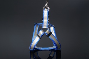 Harnais pour animaux de compagnie en nylon avec bande réfléchissante sportive et matériau réfléchissant haute visibilité, disponible dans la série réfléchissante Vietnam Starry - Product Image 4
