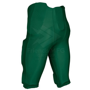 Pantalones Acolchados de Fútbol Americano de Alta Calidad, Transpirables, que Absorben la Humedad, de Secado Rápido, con Tela Elástica para Entrenamiento Deportivo - Product Image 5