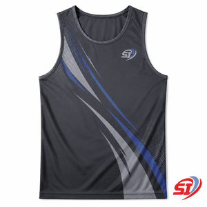 Custom <b>Men</b>’s Performance Sports Tank Top Quick Dry Breathable <b>Training</b> <b>Vest</b> Manufacturer - Product Image 1