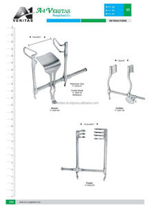 Rétracteur manuel auto-retenant réutilisable de haute qualité en acier inoxydable chirurgical A-1 VERITAS Scoville-Richter |   Kit de Suture Médical - Product Image 6